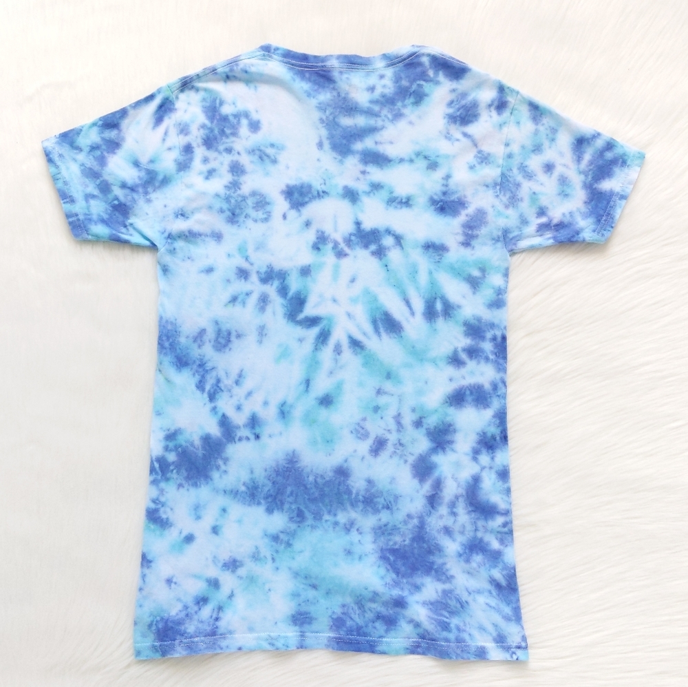 Electric Indigo Tie Dye Tee | S - Picture 8 of 9